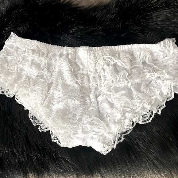 Lacy White Panties - Picture 2 of 2